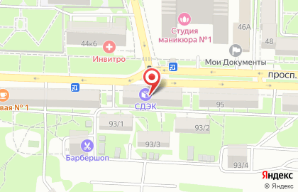 Салон красоты Фантазия на проспекте Ленина на карте