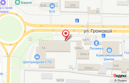 Компания по изготовлению памятников Монумент в Комсомольском районе на карте