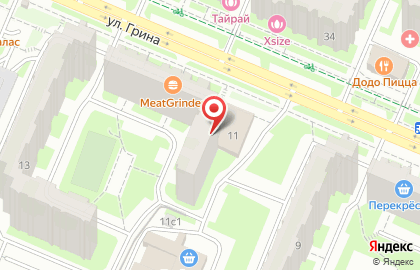 Клиника Ассоциация стоматологов Москвы на улице Грина на карте