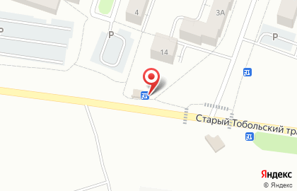Продуктовый магазин в Тюмени на карте