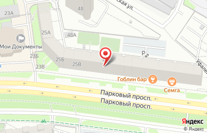 Креплайн на карте