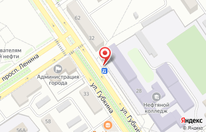 Бистро в Уфе на карте