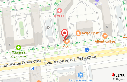 Кофейня Mogu в Тихом проезде на карте