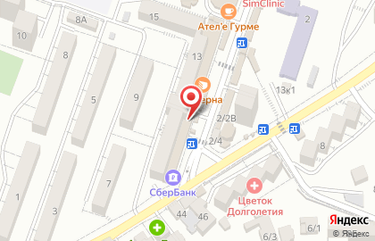 Магазин мясной продукции на ул. Макаренко, 13/4 на карте