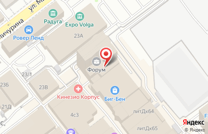 Kiwi на Московском шоссе на карте