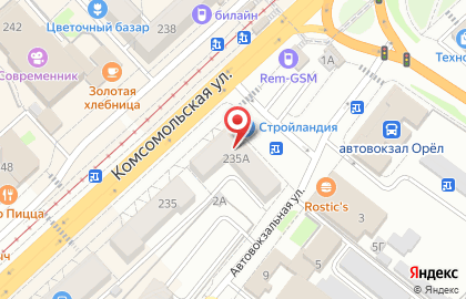 Золотая Пена в Заводском районе на карте
