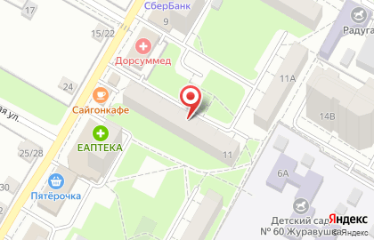 Центральная СЭС Подольска на улице Свердлова на карте