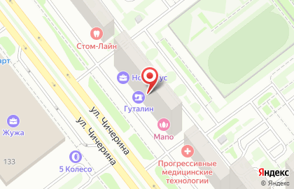 Автоломбард Первая Уральская залоговая компания на Чичерина на карте
