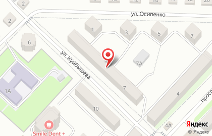 Супермаркет Пятёрочка, сеть супермаркетов на улице Куйбышева на карте