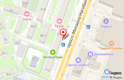 Банкомат СберБанк на проспекте Михаила Нагибина, 35а на карте