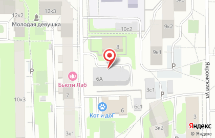 Шиномонтажная мастерская в Дмитровском районе на карте
