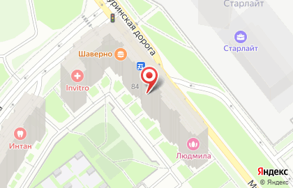 Магазин Красное & Белое в Санкт-Петербурге на карте