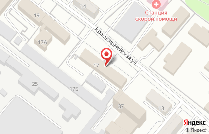 Проектно-изыскательная компания Геосервис на Красноармейской улице на карте