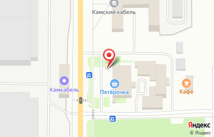 Киоск фастфуда в Орджоникидзевском районе на карте
