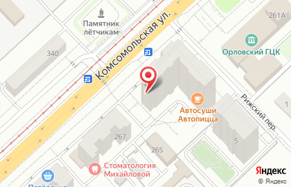 Магазин светильников в Орле на карте