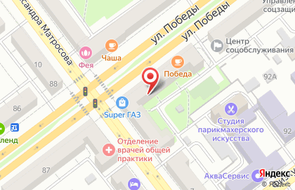 Бойлерное со дна, ИП Малышев А.Е. на улице Победы на карте