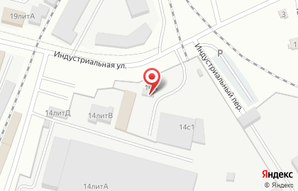 Транспортная компания ГлавДоставка на Индустриальной улице на карте