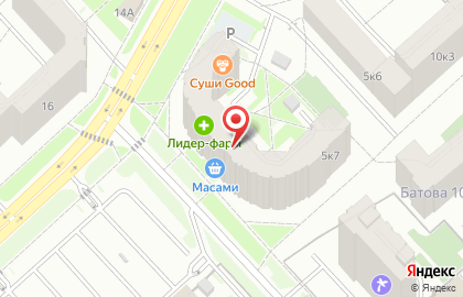 Метро в Дзержинском районе на карте