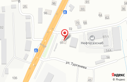 Транс юг на карте