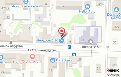 Оконная компания на Екатерининской улице на карте