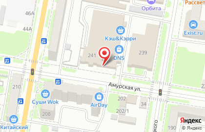 Микрокредитная компания ФинансВест на Амурской улице на карте