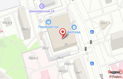 Панорама - Оконный Супермаркет ООО на Домодедовской на карте