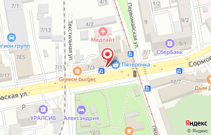 Ателье по пошиву и ремонту одежды на Сормовской, 7/6 на карте