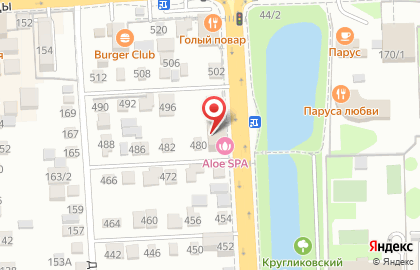 Кеша на Восточно-Кругликовской улице на карте