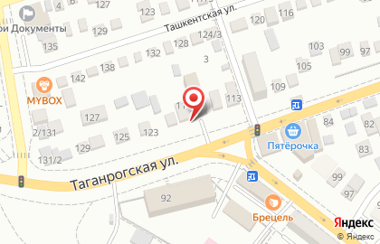 Европейские оконные системы на Таганрогской улице на карте