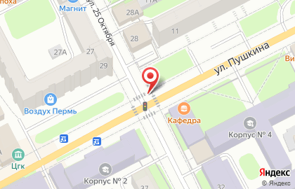 Магазин и киоск печатной продукции на улице 25 Октября на карте