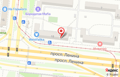Комсомолец в Тракторозаводском районе на карте