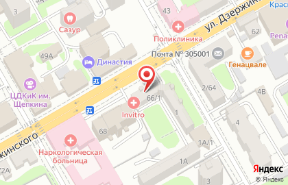 Торговая компания Цветы Черноземья в Центральном районе на карте