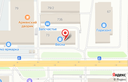 Мебельный магазин Фарес на улице Щорса на карте