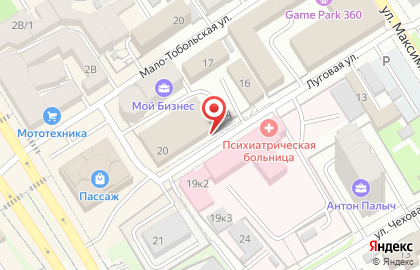 Магазин Автокраски в Центральном районе на карте