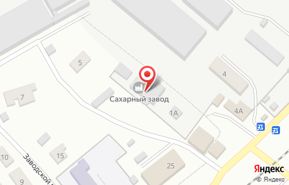 Земетчинский Сахарный Завод на карте