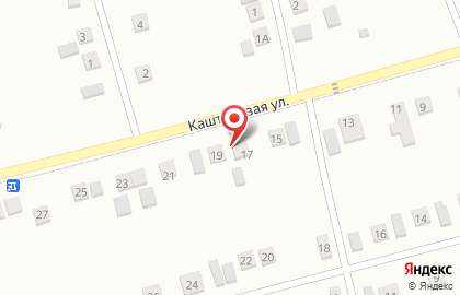 Продуктовый магазин на Каштановой улице на карте