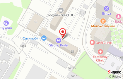 Терморос ООО на Калужской на карте