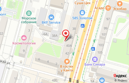 Ювелирная мастерская в Калининграде на карте