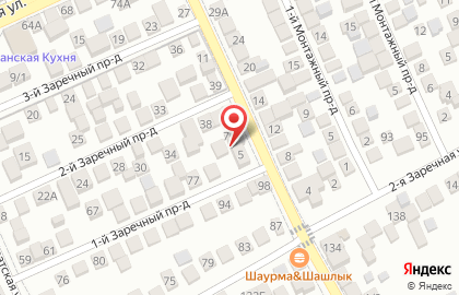 Автомойка на Монтажной, 5 на карте