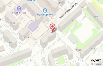 Магазин разливного пива BeerMarket на улице Ленинградской на карте