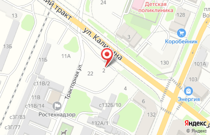 Адвокатская контора г. Рубцовска на карте