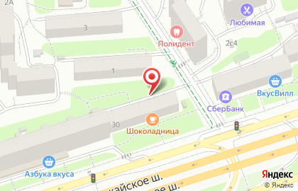 Служба доставки и логистики Сдэк на Можайском шоссе на карте