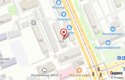 Турагентство выгодных туров Sunmar на проспекте Ленина на карте