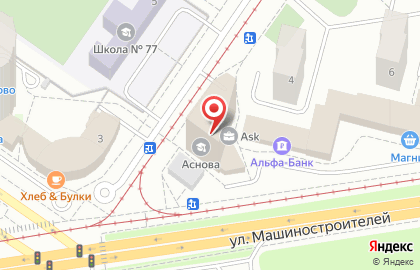 Свердловская автошкола на улице Кузнецова на карте
