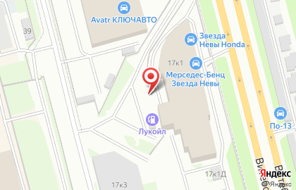 Лукойл в Санкт-Петербурге на карте
