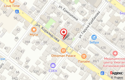 Магазин TAC на карте