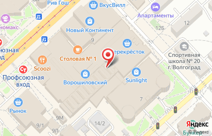 Салон сотовой связи Tele2 на Рабоче-Крестьянской улице на карте