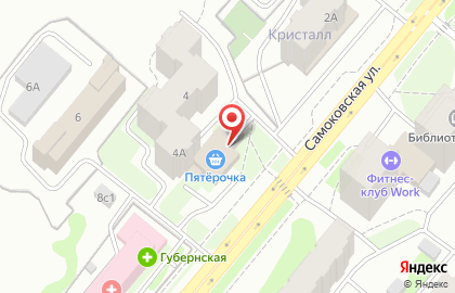Парикмахерская Аристократка в Костроме на карте