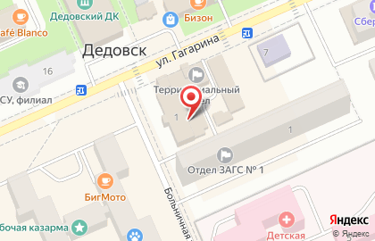 Зоомагазин на ул. Гагарина, 9а на карте