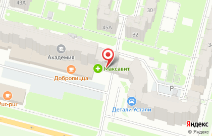 Магазин фруктов и овощей на Шекснинском проспекте на карте